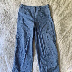Blue Gingham Talbots pants